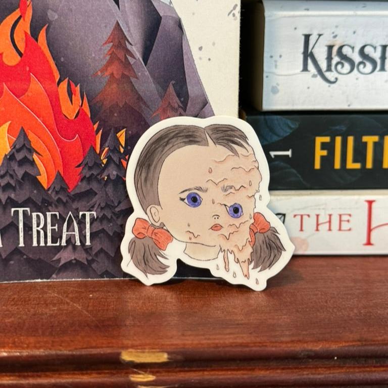 Melted Doll Sticker